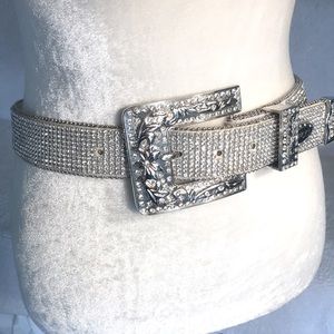 Rhinestone Western Belt